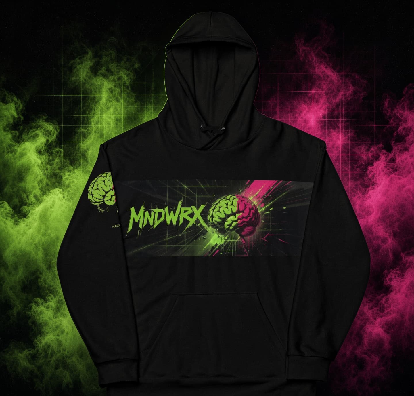 MNDWRX COLLISION Hoodie, view 3
