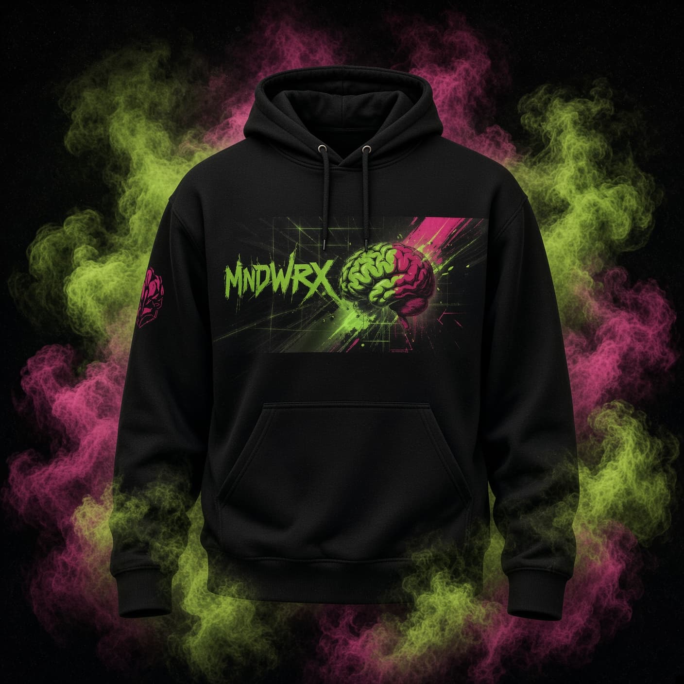 MNDWRX COLLISION Hoodie, view 4